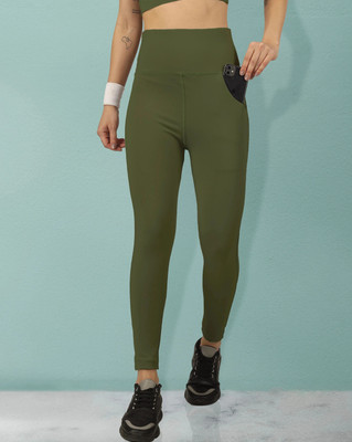 BEYOGINI Solid Women Green Track Pants