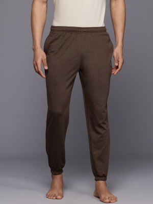 HRX by Hrithik Roshan Solid Men Brown Track Pants