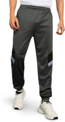 Qalm Brothers Solid Men Grey Track Pants
