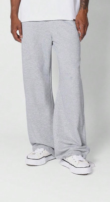 Dockstreet Solid Men Grey Track Pants
