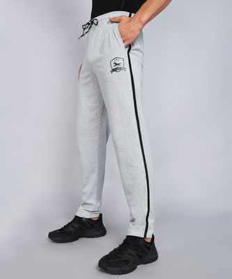 4 SPEED Self Design Men Grey Track Pants