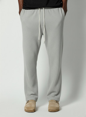 Dockstreet Striped Men Grey Track Pants