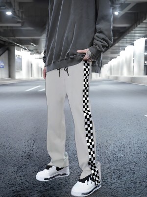 FTX Printed Men Grey Track Pants