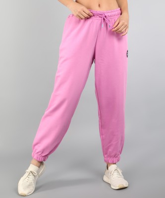 PUMA SWxP Sweatpants Solid Women Pink Track Pants