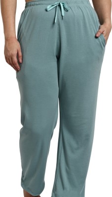 CUPID Solid Women Green Track Pants