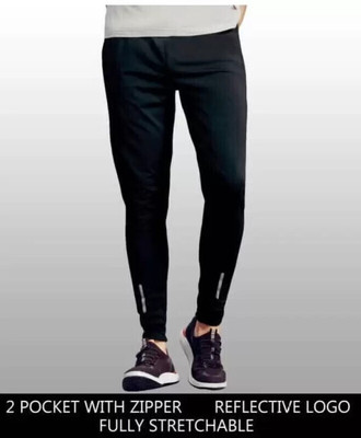 Toxic ADDICTION Self Design Men Black Track Pants