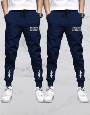 skyrow Solid Men Multicolor Track Pants