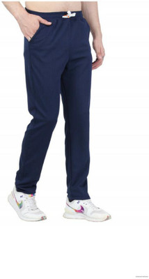 ZAMIA ENTERPRISES Solid Men Dark Blue Track Pants