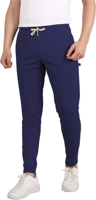 U S TRENDS Solid Men Blue Track Pants