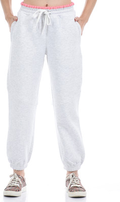 Oneway Solid Women Grey Track Pants