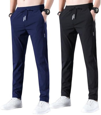 Smile IN LIFE Solid Men Multicolor Track Pants