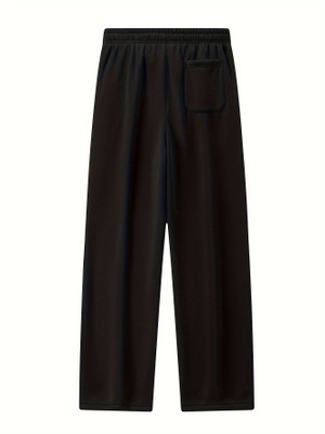 Daphne Maurier Solid Men Black Track Pants