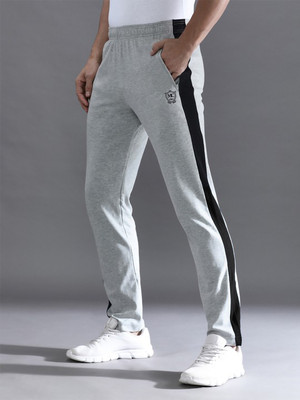 Mountain Colours Solid Men Grey Track Pants