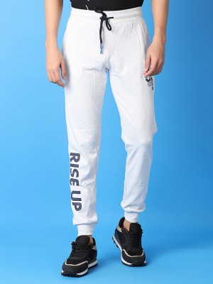 V-MART Solid Men White Track Pants