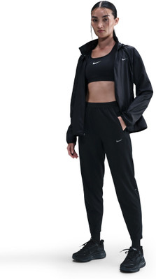 NIKE Solid Women Black Track Pants