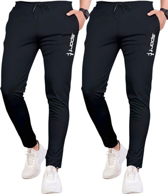 AJTROUSER Printed Men Multicolor Track Pants