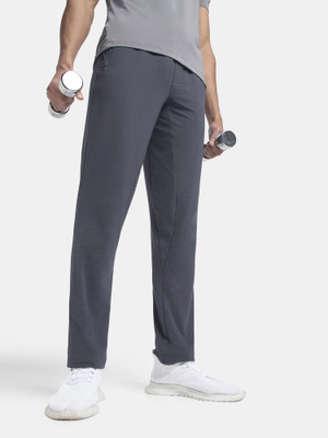 JOCKEY SP16 Soft Touch Microfiber Stretch Active Wear Solid Men Grey Track Pants