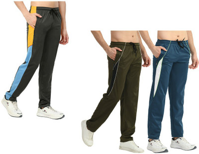 KAVYA Solid Men Multicolor Track Pants