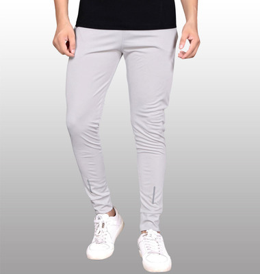 GAJAVU Solid Men Grey Track Pants
