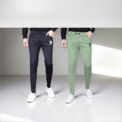 Krishna fashion Solid Men Multicolor Track Pants