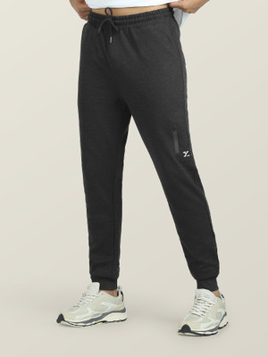 XYXX Solid Men Grey Track Pants