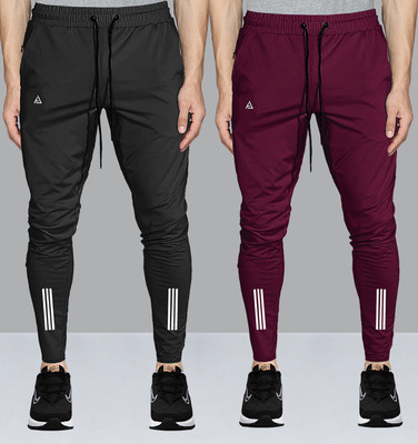 AVOLT Striped Men Multicolor Track Pants