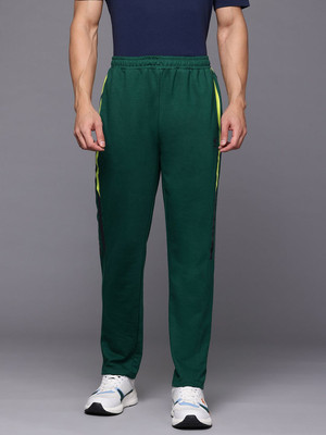 HRX by Hrithik Roshan Solid Men Green Track Pants