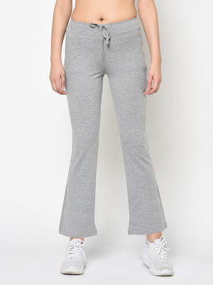 Femea Solid Women Grey Track Pants