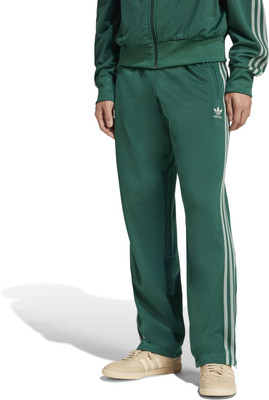 ADIDAS Printed Men Green Track Pants