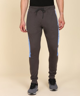 FLYING MACHINE Solid Men Grey Track Pants