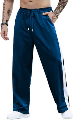 CULISH Printed Men Blue Track Pants