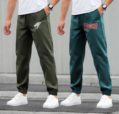 KELONBRO Graphic Print Men Multicolor Track Pants