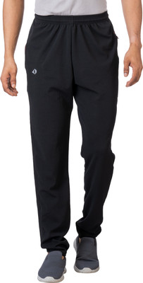 CARLTRON Solid Men Black Track Pants