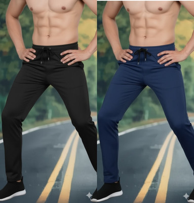 Kastrati Solid Men Multicolor Track Pants