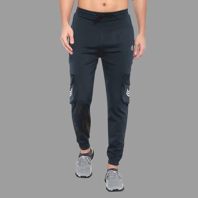 BLUE STAR SHARK Solid Men Multicolor Track Pants
