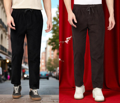 THE SARTHI FASHION TREND Self Design Men Multicolor Track Pants