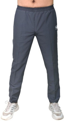 SS sports Solid Men & Women Grey Track Pants