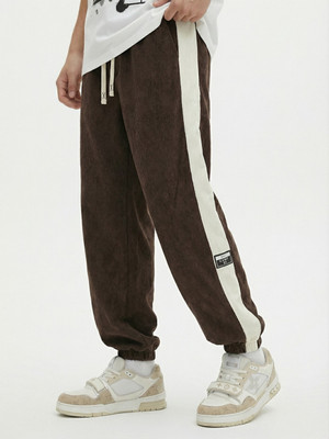 Rawlane Regular Fit Men Brown Trousers