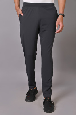 Arbour Solid Men Grey Track Pants