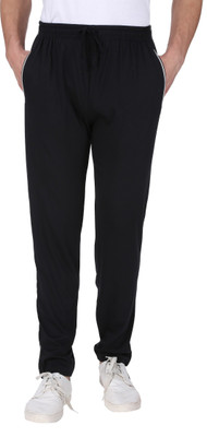 NEO GARMENTS Solid Men Black Track Pants