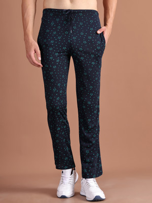 VIMAL JONNEY Printed Men Dark Blue Track Pants