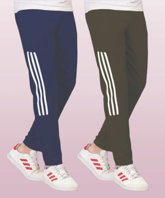 Avira Enterprisse Striped Men Multicolor Track Pants