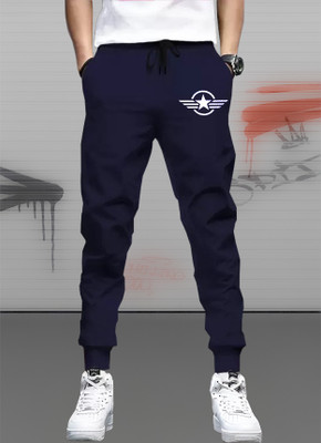 PKB garments Printed Men Blue Track Pants