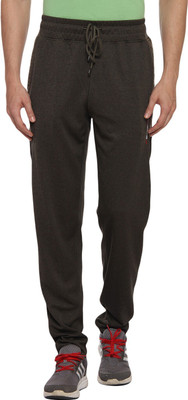 Perf Solid Men Green Track Pants