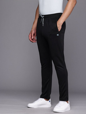 HRX by Hrithik Roshan Solid Men Black Track Pants