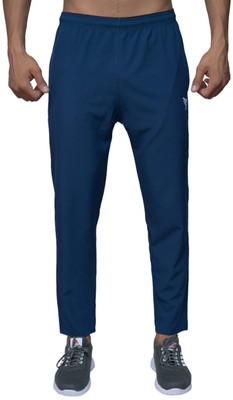 J FLISE Printed Men Blue Track Pants