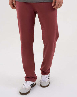 DCYPHR Solid Men Red Track Pants