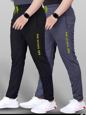 HouseOfCommon Printed Men Multicolor Track Pants
