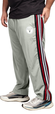 ADAAISTIC SPORTS Solid Men Silver Track Pants