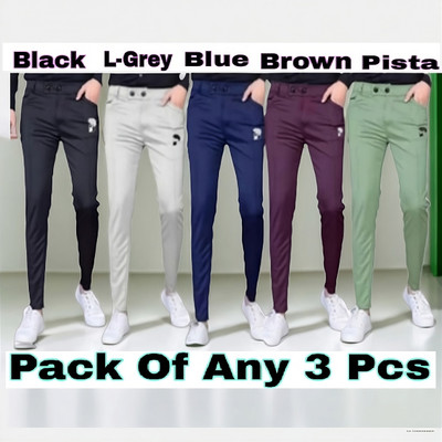 Krishna fashion Solid Men Multicolor Track Pants
